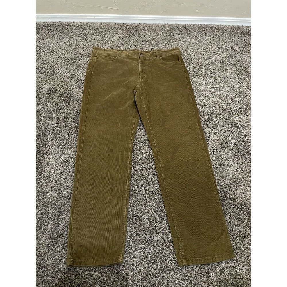 Vintage Orvis Corduroy Pants Mens 38W-32L Brown Made in Jordan